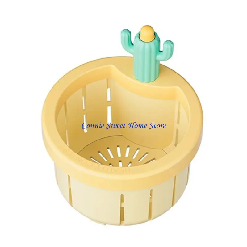 LXAF Practical Cactus Sink Filter Basket Easy Press Handle for Quick Waste Disposal
LXAF Practical Cactus Sink Filter Basket Easy Press Handle for Quick Waste Disposal