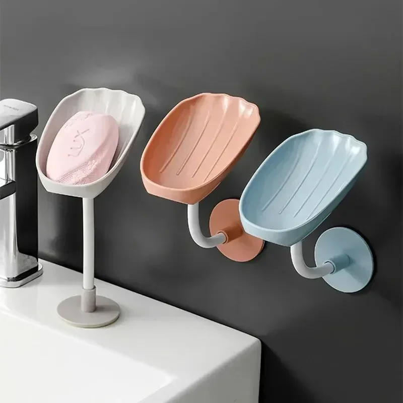 1pc Upgraded Soap Box With Drainage Double Grid Soap Rack, Wall Mounted Toilet With Cover Soap Rack, Non Perforated Soap Box
1pc Upgraded Soap Box With Drainage Double Grid Soap Rack, Wall Mounted Toilet With Cover Soap Rack, Non Perforated Soap Box