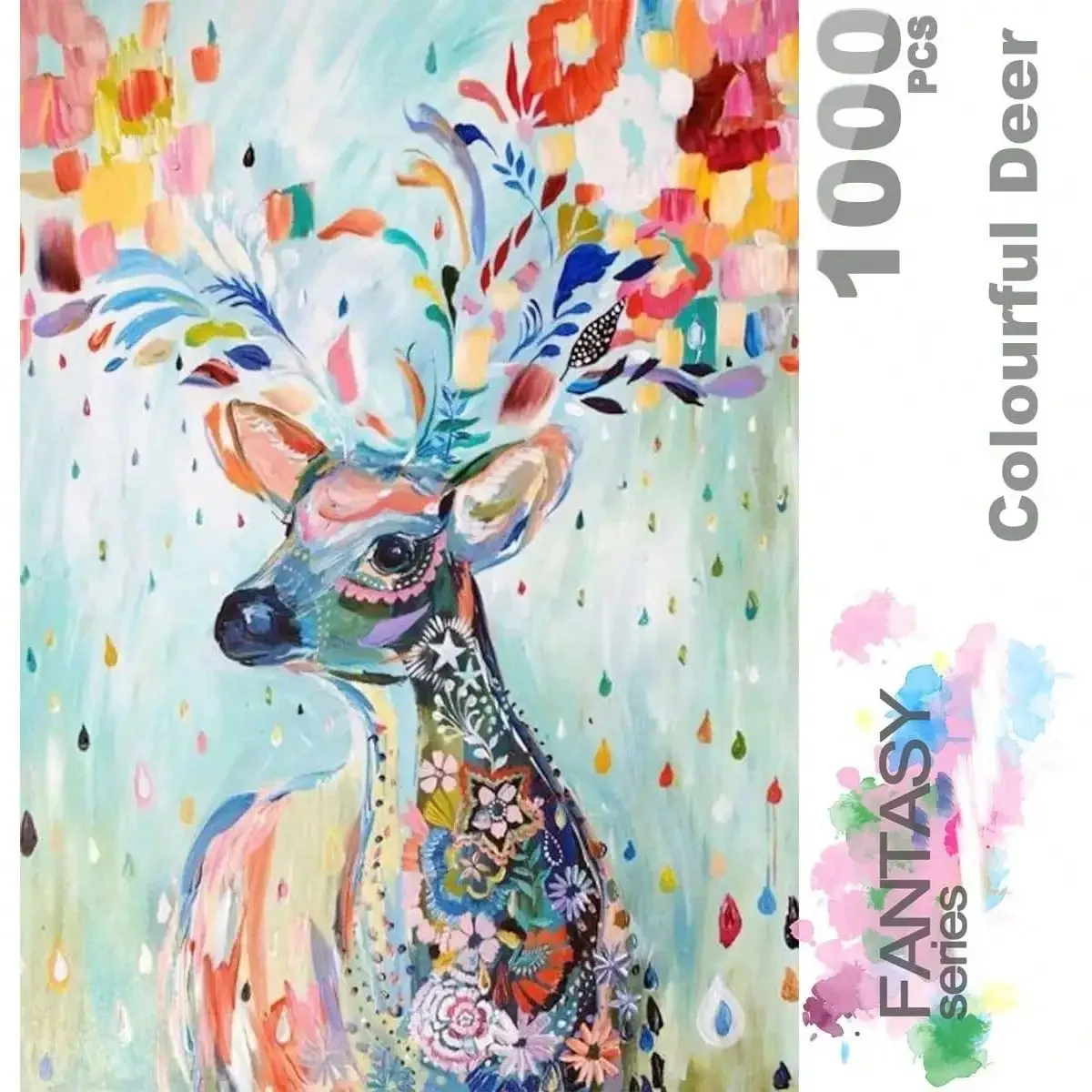 1000 шт., головоломка, цветок, капля дождя, красочный олень, развивающая игрушка для игр для взрослых, подарок на день рождения, забавные задачи, активность
1000 шт., головоломка, цветок, капля дождя, красочный олень, развивающая игрушка для игр для взрослых, подарок на день рождения, забавные задачи, активность