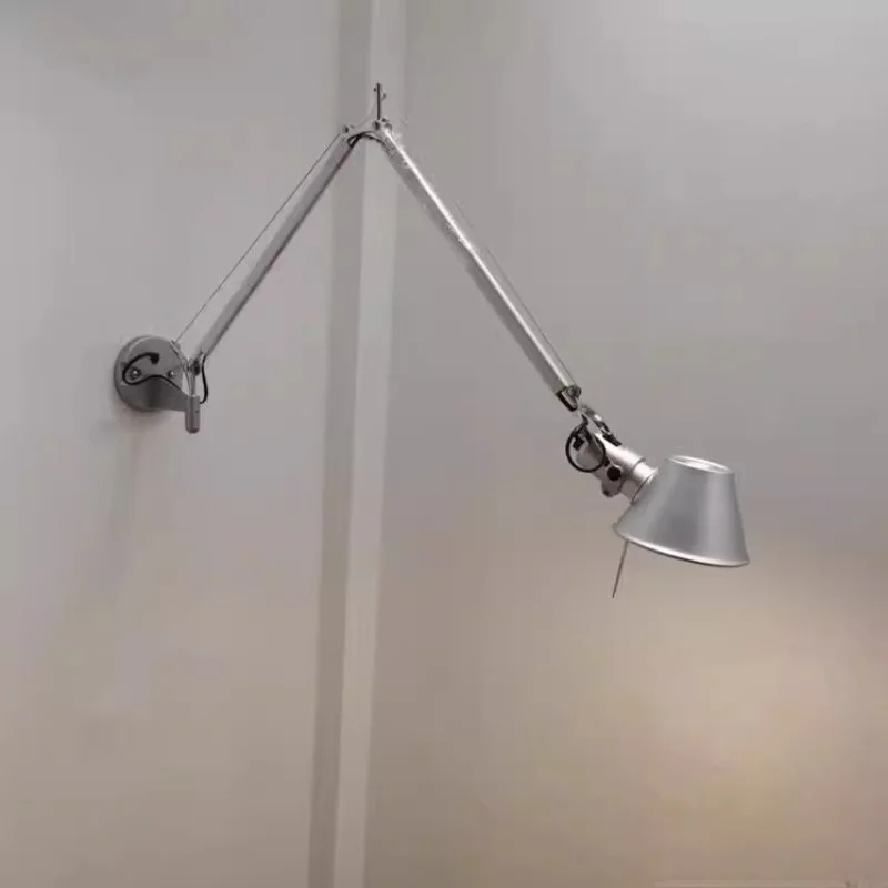 Robot arm wall lamp designer Nordic minimalist folding telescopic bedroom bedside reading lamp
Robot arm wall lamp designer Nordic minimalist folding telescopic bedroom bedside reading lamp