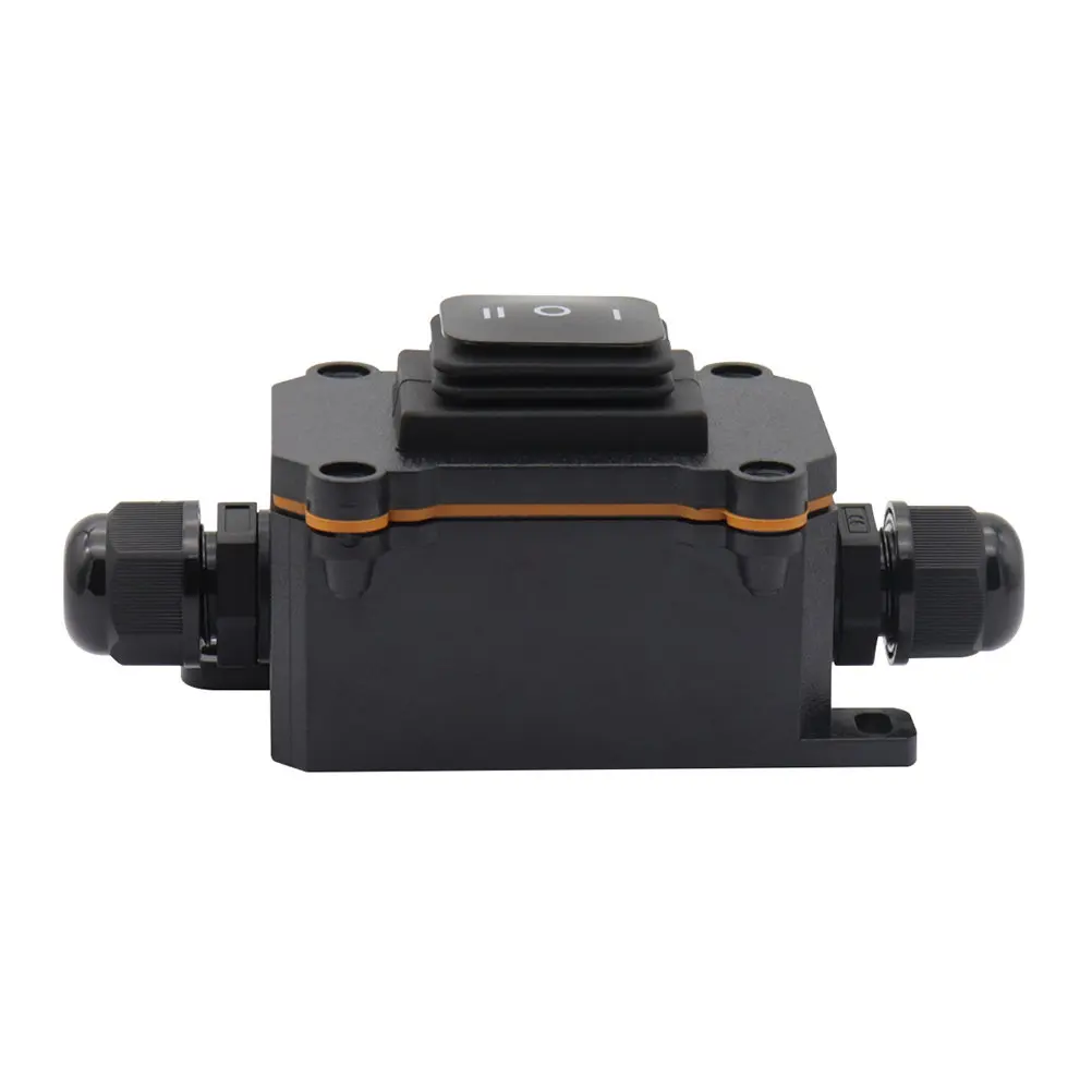 Junction Box Waterproof Electrical Box 3-Gear Switch IP68 Flame Retardant for Water Pump Washer Dishwasher Car 12V Application
Junction Box Waterproof Electrical Box 3-Gear Switch IP68 Flame Retardant for Water Pump Washer Dishwasher Car 12V Application
