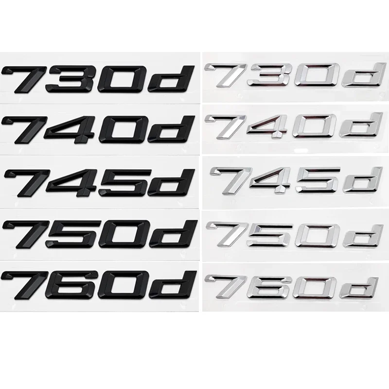 ABS Car Rear Trunk Letters Logo Badge Emblem Sticker For BMW 7 Series 730d 740d 745d 750d 760d E38 E65 E66 F01 F02 G11 G12
ABS Car Rear Trunk Letters Logo Badge Emblem Sticker For BMW 7 Series 730d 740d 745d 750d 760d E38 E65 E66 F01 F02 G11 G12