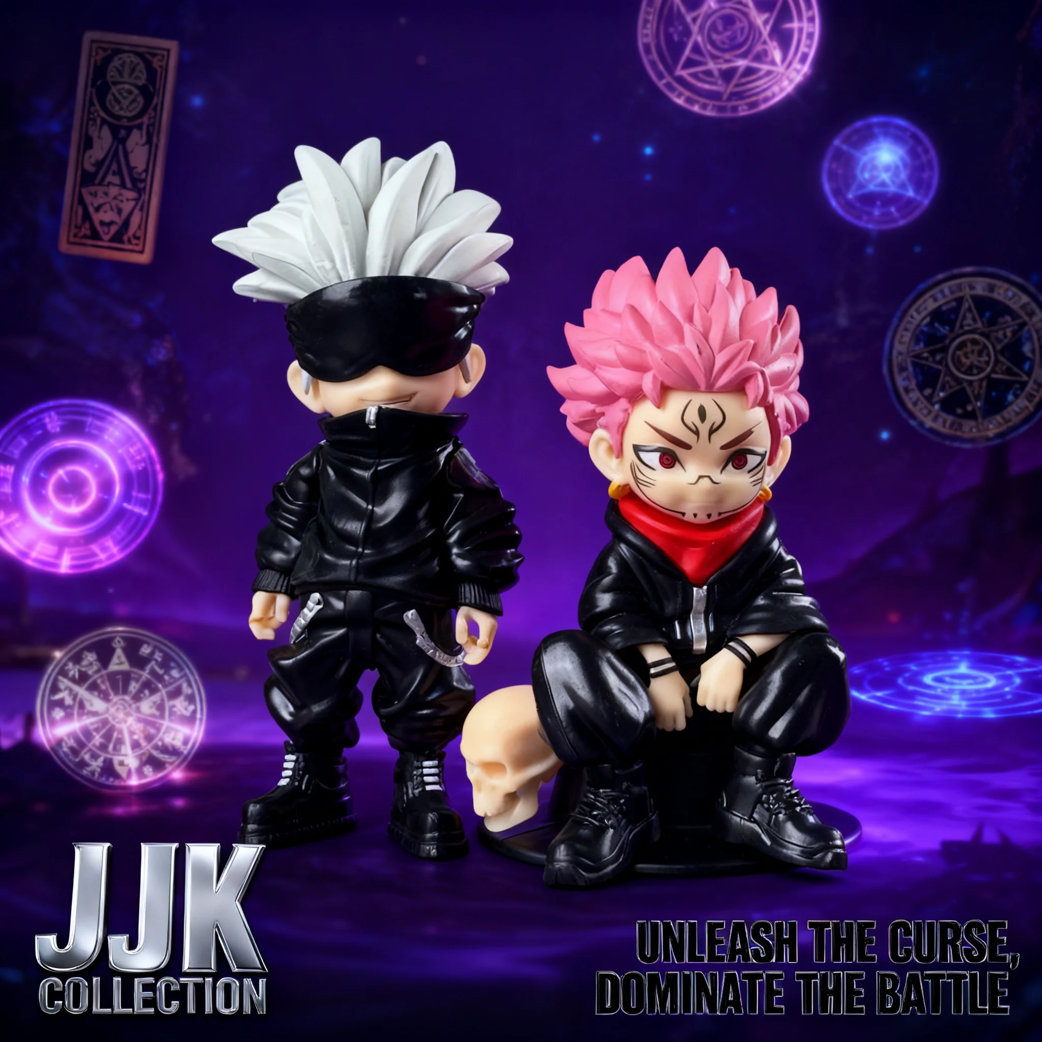 Jujutsu Kaisen Gojo Satoru Standing Itadori Yuji Sitting Anime Q Version Figure Model Desk Decoration Wholesale
Jujutsu Kaisen Gojo Satoru Standing Itadori Yuji Sitting Anime Q Version Figure Model Desk Decoration Wholesale