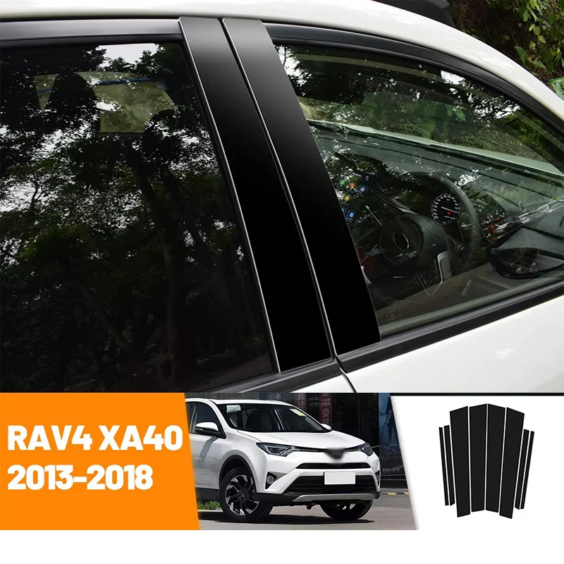 For Toyota RAV4 XA40 2013-2018 2014 2015 2016 2017 Black Carbon Fiber Doors and Windows B C Pillars Column Decorative Stickers
For Toyota RAV4 XA40 2013-2018 2014 2015 2016 2017 Black Carbon Fiber Doors and Windows B C Pillars Column Decorative Stickers