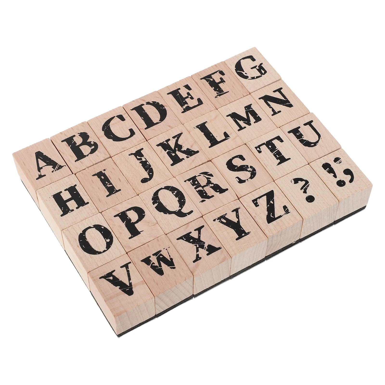 28Pcs Wood Letter Stamps Alphabet Rubber Stamp Set Vintage Style for DIY Envelope Cards Scrapbook Journal Art Projects Craft
28Pcs Wood Letter Stamps Alphabet Rubber Stamp Set Vintage Style for DIY Envelope Cards Scrapbook Journal Art Projects Craft