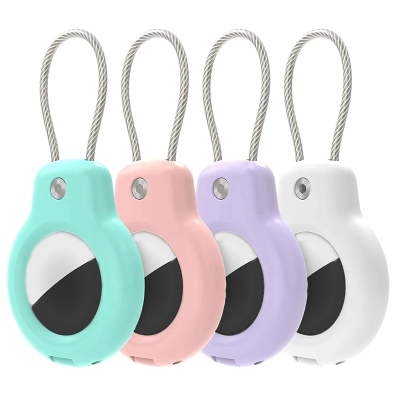 Cover For Apple Air Tag Locator Keychain Holder With Wire Cable Anti-Lost Tracker Accessories For Luggage Backpack Airtags Case
Cover For Apple Air Tag Locator Keychain Holder With Wire Cable Anti-Lost Tracker Accessories For Luggage Backpack Airtags Case