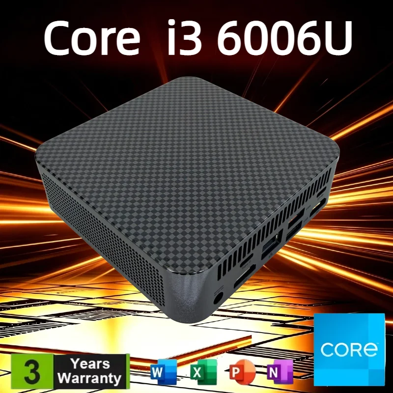 New Mini PC Intel Core i3-6006U Small Pocket Computer 1TB SSD 16GB RAM WiFi 6 BT5.2 Gaming Desktop PC Portable
New Mini PC Intel Core i3-6006U Small Pocket Computer 1TB SSD 16GB RAM WiFi 6 BT5.2 Gaming Desktop PC Portable