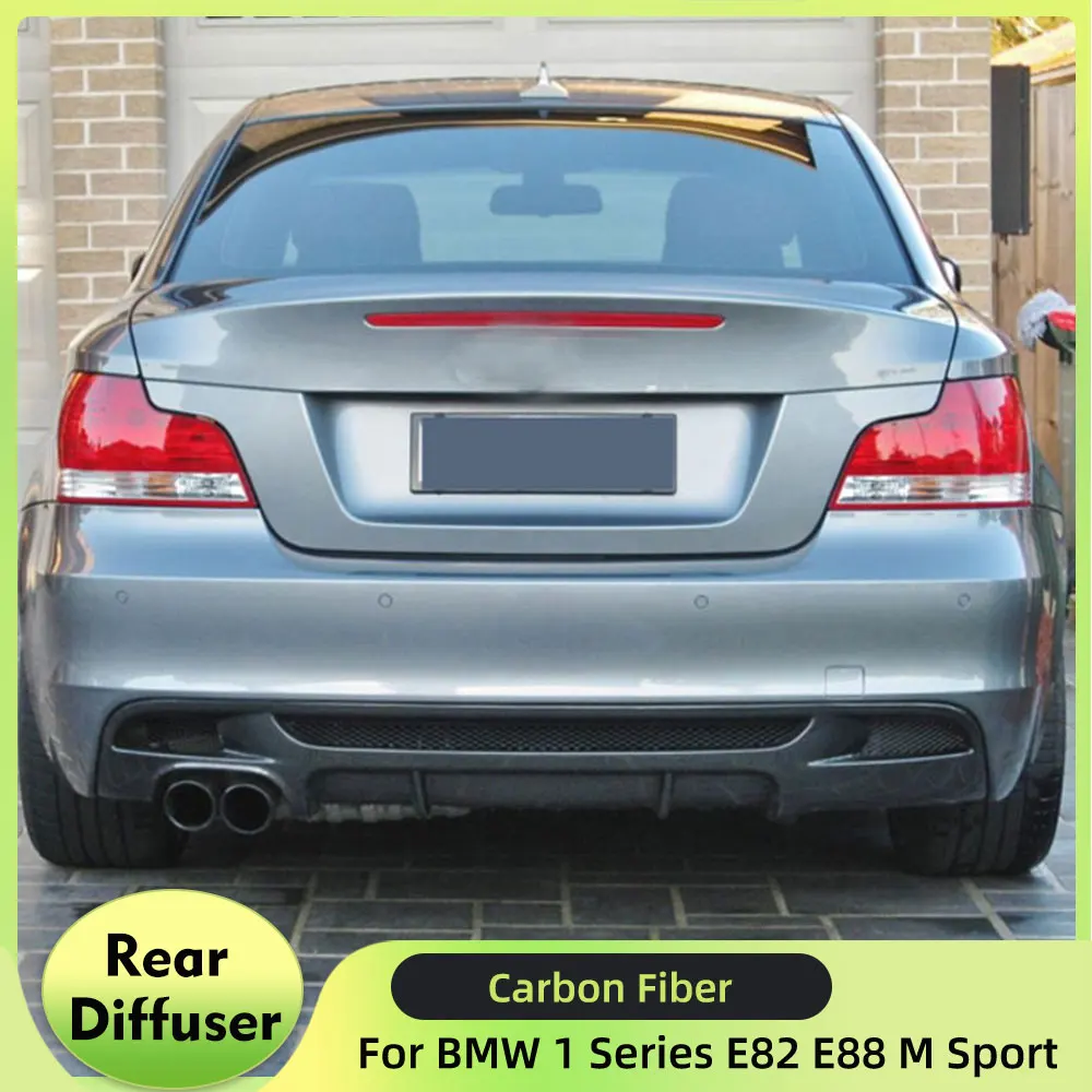 Carbon Fiber / FRP Car Rear Bumper Lip Spoiler Diffuser for BMW E82 E88 M Sport 2 Door Only 2007-13 Convertible Non Hatchback
Carbon Fiber / FRP Car Rear Bumper Lip Spoiler Diffuser for BMW E82 E88 M Sport 2 Door Only 2007-13 Convertible Non Hatchback