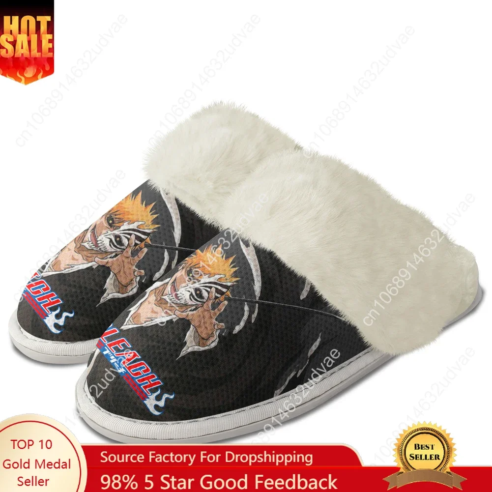 B-BLEACH Plush Slippers Keep Warm Shoes Mens Womens Home Cotton Bedroom Customized Thermal Lightweight Slipper DIY
B-BLEACH Plush Slippers Keep Warm Shoes Mens Womens Home Cotton Bedroom Customized Thermal Lightweight Slipper DIY
