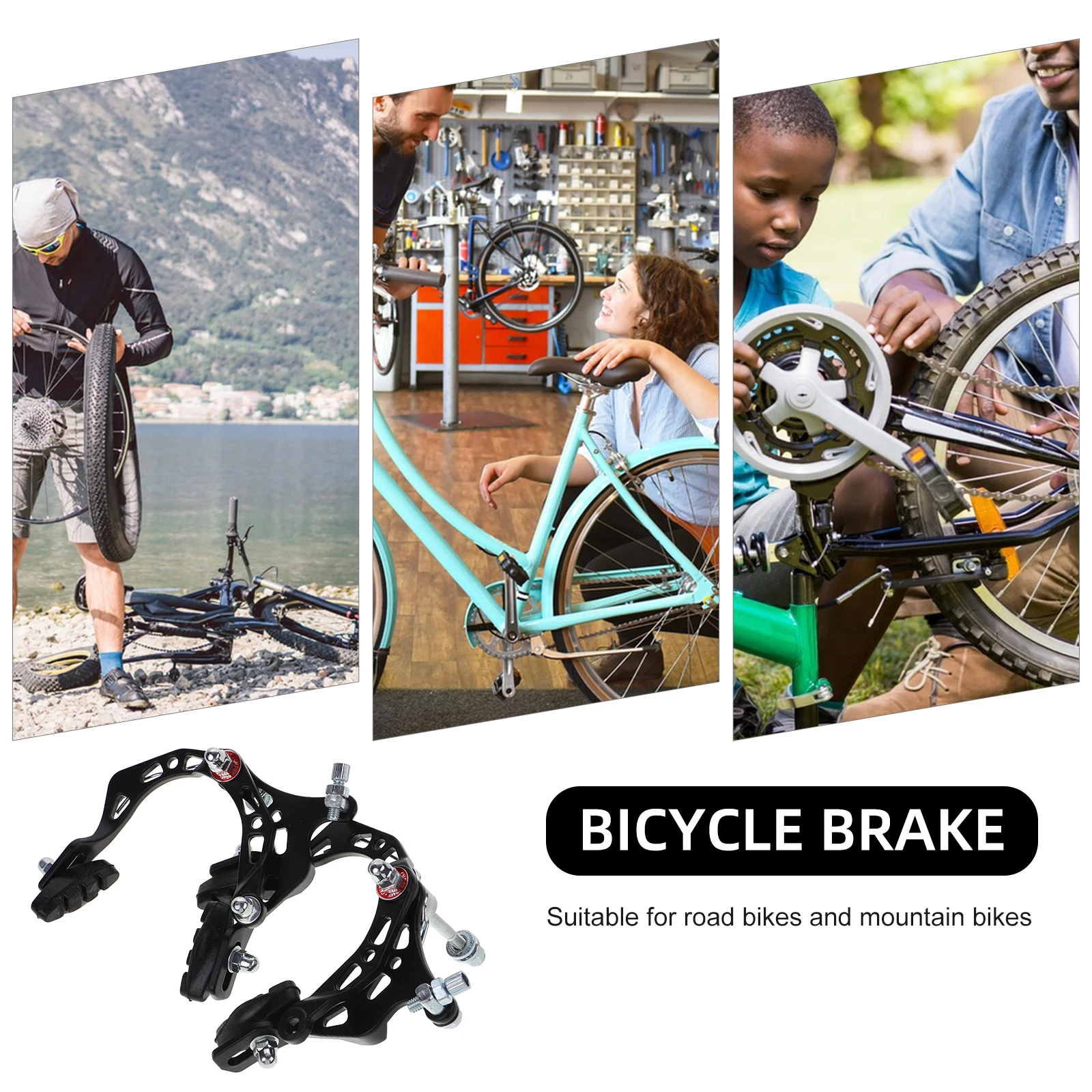 2pcs Aluminum Alloy Mountain Wear-Resistant Replacement Parts Durable Silent Bike Accessories Small Brake Calipers For Bicycle 
2pcs Aluminum Alloy Mountain Wear-Resistant Replacement Parts Durable Silent Bike Accessories Small Brake Calipers For Bicycle