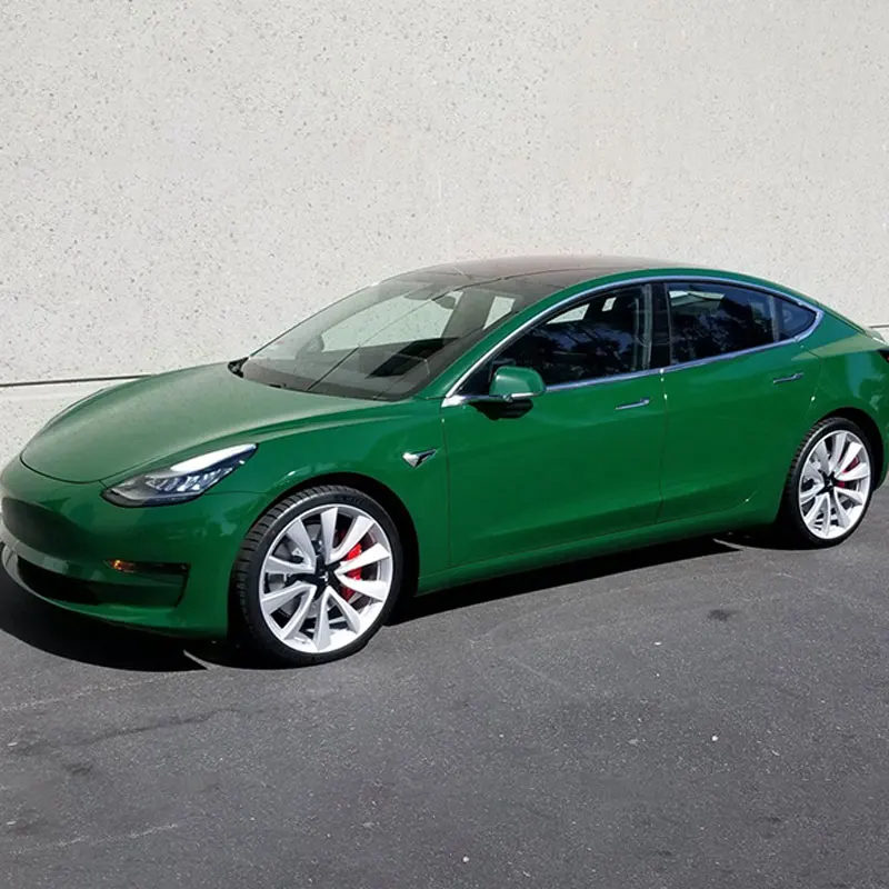 Для Tesla Model 3 2020-2023: Пленка-хамелеон цвета хаки Милан, 8.5 мил, антицарапийная виниловая пленка, предварительно вырезанная защитная пленка для кузова автомобиля
Для Tesla Model 3 2020-2023: Пленка-хамелеон цвета хаки Милан, 8.5 мил, антицарапийная виниловая пленка, предварительно вырезанная защитная пленка для кузова автомобиля
