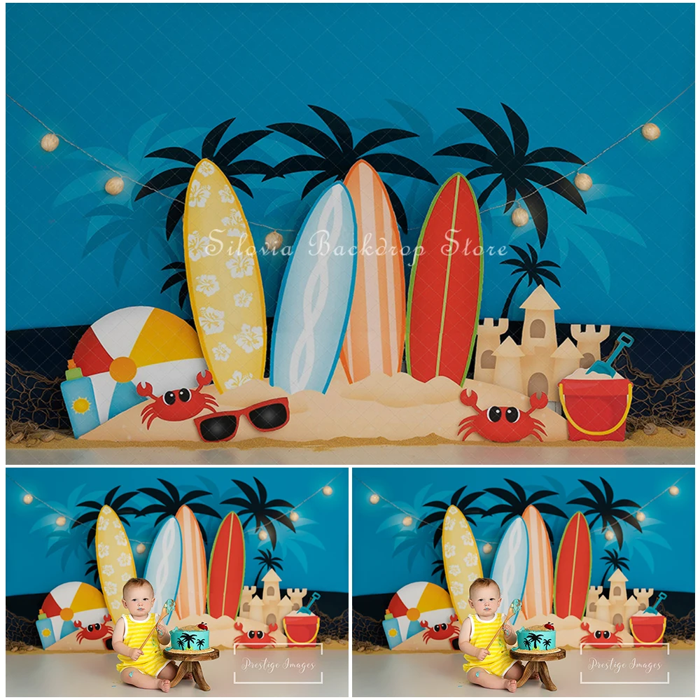 Summer Surfs Theme Photo Background Kids Birthday Cake Smash Photography Backdrop Hawaiian Night Photo Studio Props
Summer Surfs Theme Photo Background Kids Birthday Cake Smash Photography Backdrop Hawaiian Night Photo Studio Props