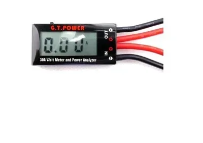 G.T.Power LCD 30A Mni Watt voltage power Meter Current Meter for RC hobby
G.T.Power LCD 30A Mni Watt voltage power Meter Current Meter for RC hobby