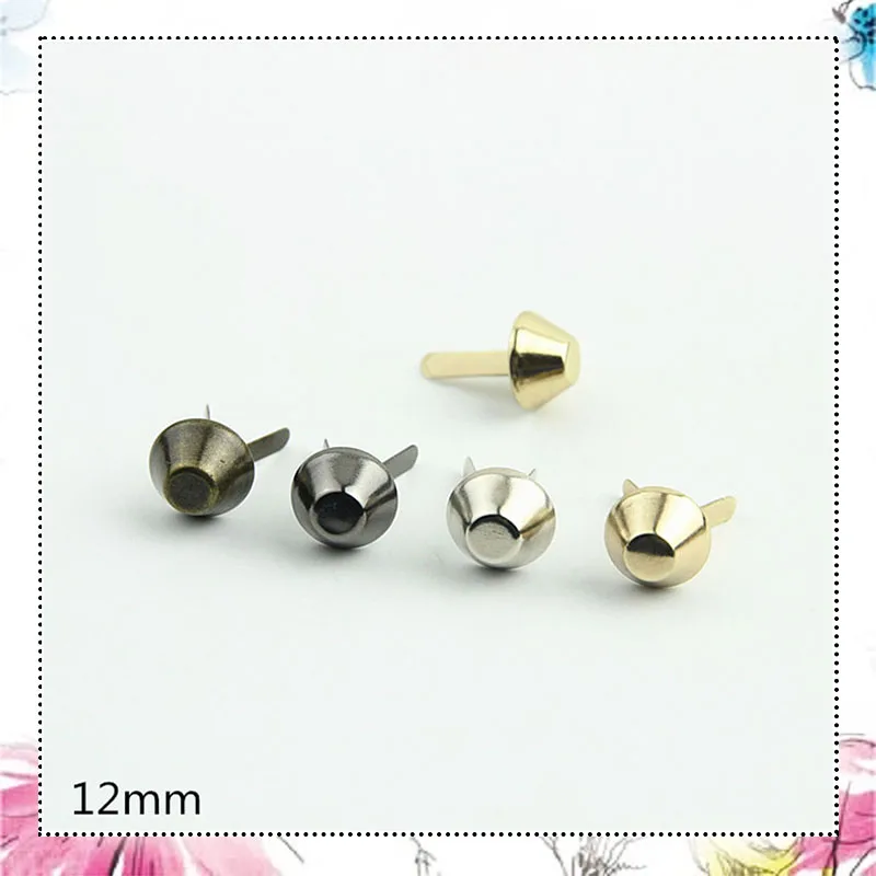 500Pcs 12mm Metal Feet Buckle Caps Studs Two-Legged Fasteners Colored Bottom Nail for Bags Shoes DIY Hardware Accessories
500Pcs 12mm Metal Feet Buckle Caps Studs Two-Legged Fasteners Colored Bottom Nail for Bags Shoes DIY Hardware Accessories