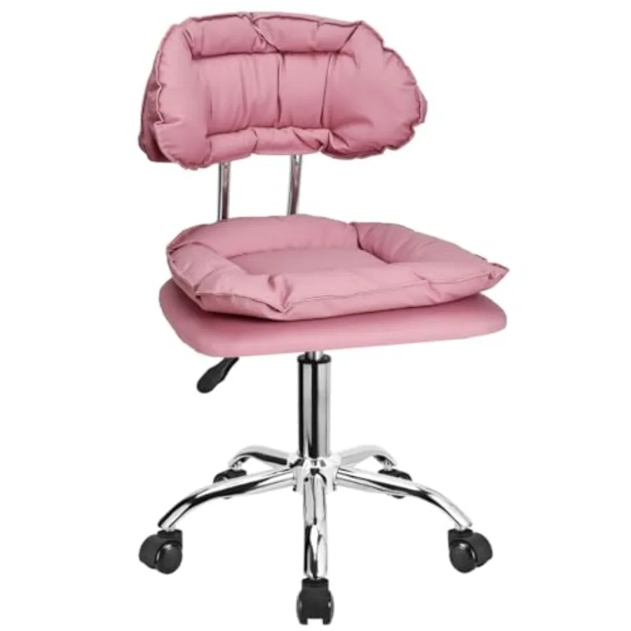 Rolling Stool with Backrest Home Office Rolling Stool Chair Thickened Seat Cushion Adjustable Height Swivel Chair for Nail Shop
Rolling Stool with Backrest Home Office Rolling Stool Chair Thickened Seat Cushion Adjustable Height Swivel Chair for Nail Shop