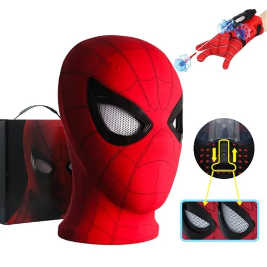 Spider Hero Mechanical Eyes Homecoming Mask - Super Hero Full Mask Moving Lenses Cosplay Wearable Prop
Spider Hero Mechanical Eyes Homecoming Mask - Super Hero Full Mask Moving Lenses Cosplay Wearable Prop