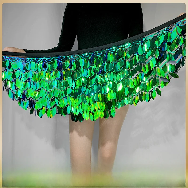 2023 New Belly Dance Belt Chain Halloween Butt Towel Skirt Sexy Sequin Spring Beginner Performance Women's Set Stage Costume
2023 New Belly Dance Belt Chain Halloween Butt Towel Skirt Sexy Sequin Spring Beginner Performance Women's Set Stage Costume