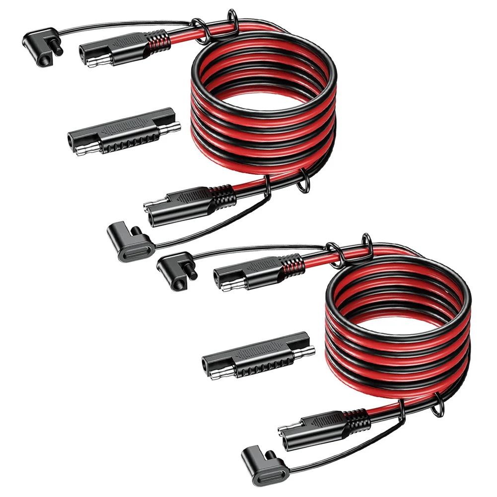 Комплект из 2 удлинителей SAE 16AWG с реверсивным адаптером полярности, подходящим для солнечных панелей и автомобильных устройств
Комплект из 2 удлинителей SAE 16AWG с реверсивным адаптером полярности, подходящим для солнечных панелей и автомобильных устройств