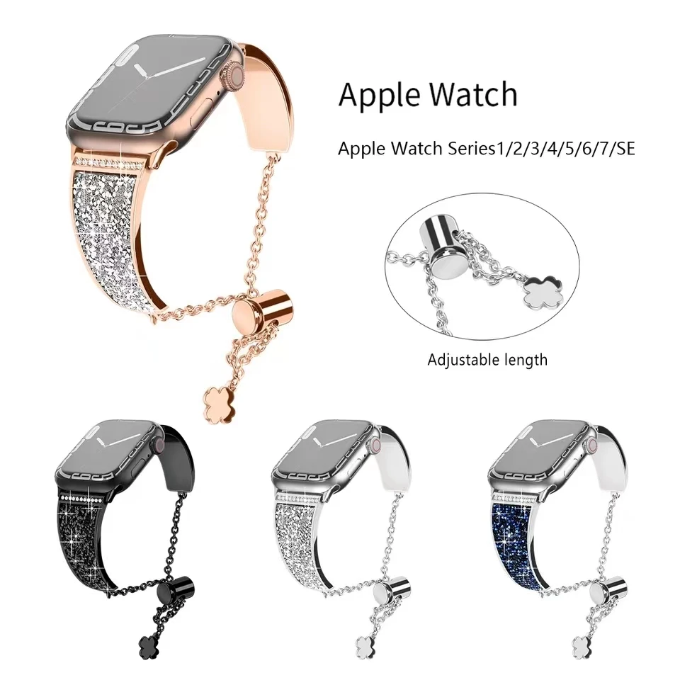 Металлический ремешок для Apple Watch Ultra 49 мм 9 8 7 45 мм 41 мм, роскошный звеньевой браслет для iwatch Series 6 5 4 3SE 44 мм 42 мм 40 мм
Металлический ремешок для Apple Watch Ultra 49 мм 9 8 7 45 мм 41 мм, роскошный звеньевой браслет для iwatch Series 6 5 4 3SE 44 мм 42 мм 40 мм