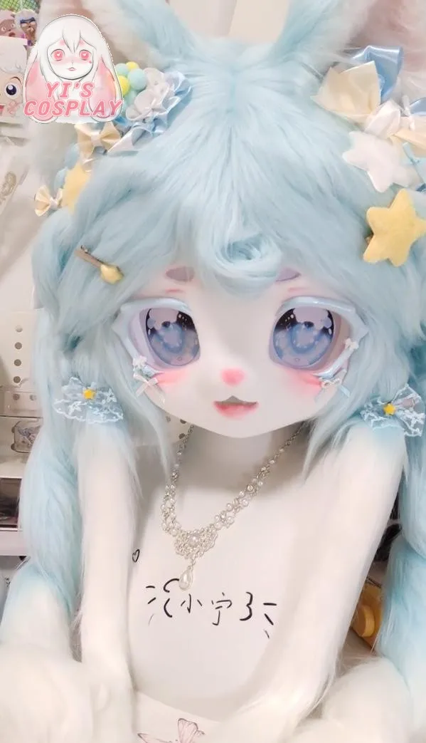 Yis Cosplay Handcraft Customized Fursuit Kemono Head Handmade Custom Fursuit head Furry Kigurumi Head Kemono Headsets Beast
Yis Cosplay Handcraft Customized Fursuit Kemono Head Handmade Custom Fursuit head Furry Kigurumi Head Kemono Headsets Beast