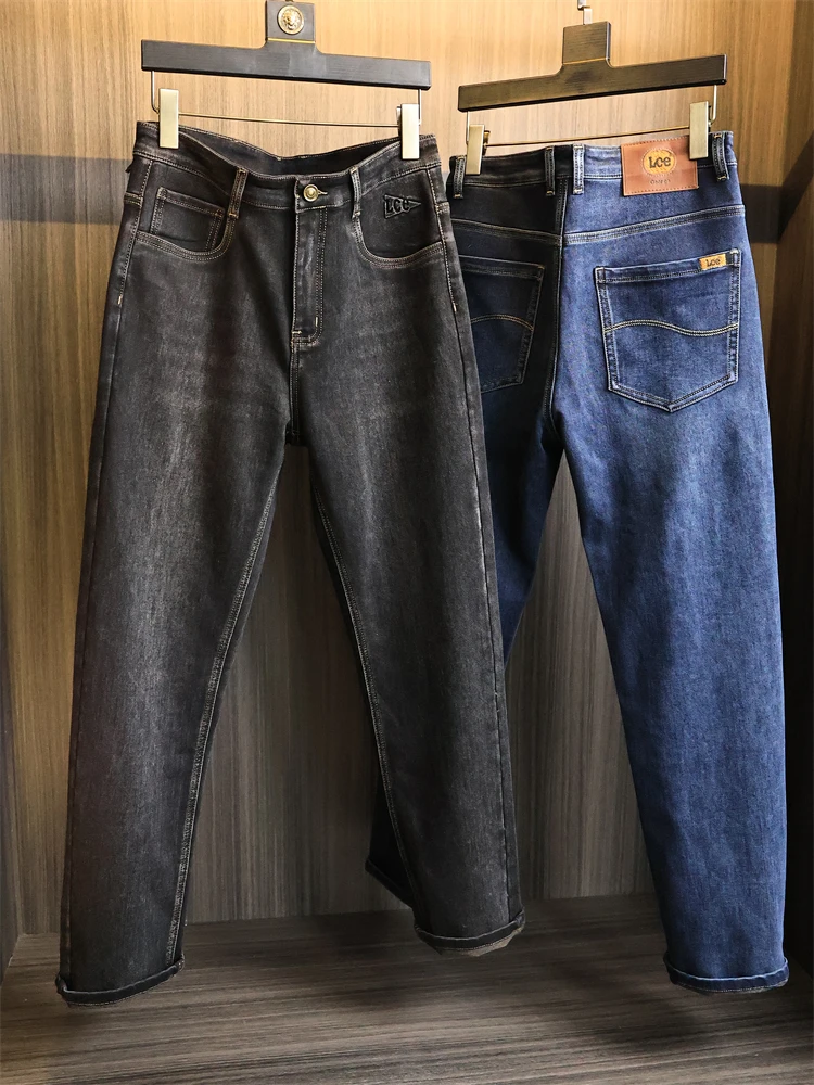 Elastic Casual Men's Jeans Pure Color Washed out Fashionable Autumn Season Youth Cotton Denim Pants Standard Fit Straight Leg
Elastic Casual Men's Jeans Pure Color Washed out Fashionable Autumn Season Youth Cotton Denim Pants Standard Fit Straight Leg