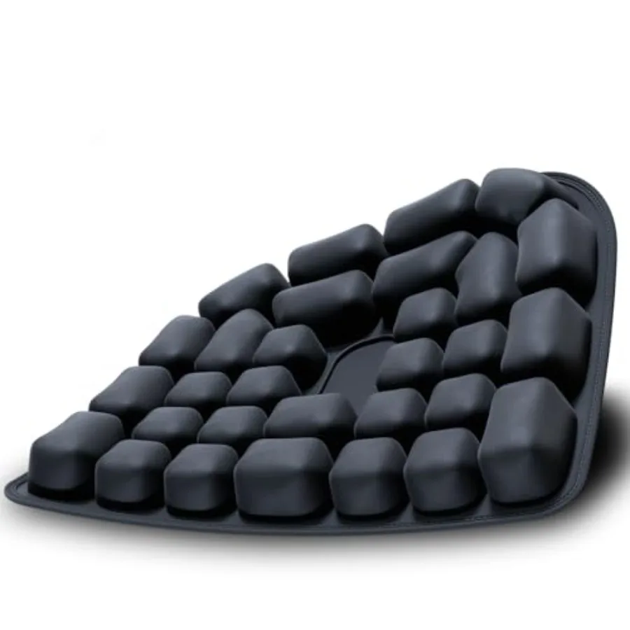 Inflatable 3D Travel Seat Cushion - Comfortable for Airplane Car and Office Chair Relieves Pain During Long Sitting
Inflatable 3D Travel Seat Cushion - Comfortable for Airplane Car and Office Chair Relieves Pain During Long Sitting