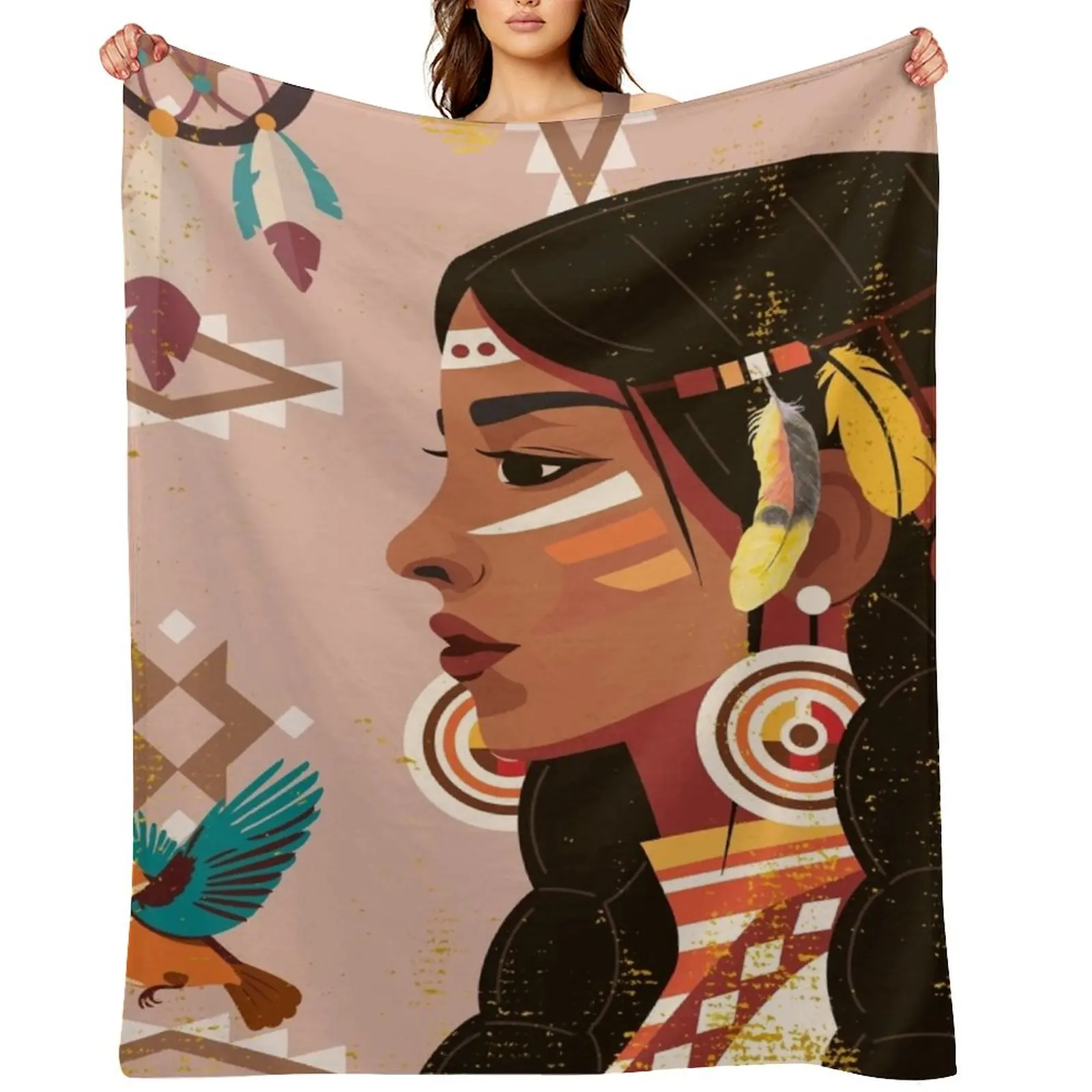 Tribal Thoughts Throw Blanket Summer For Decorative Sofa Soft Big christmas decoration Blankets
Tribal Thoughts Throw Blanket Summer For Decorative Sofa Soft Big christmas decoration Blankets