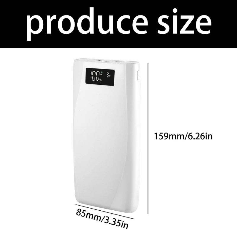 Чехол PowerBank на 7 слотов для держателя батареи 18650, легкий прочный корпус
Чехол PowerBank на 7 слотов для держателя батареи 18650, легкий прочный корпус