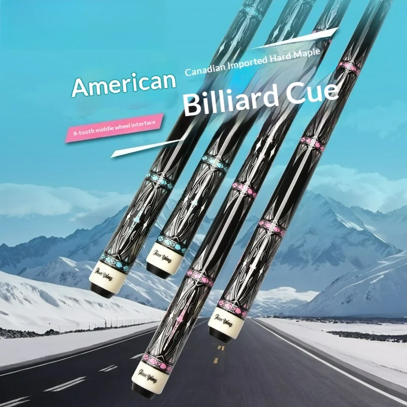 Professional 1 Piece Pool Billiard Cue Carbon Fiber Shaft Hard Maple Butt Leather Tip Break Jump Home Bar Tournament Biljart
Professional 1 Piece Pool Billiard Cue Carbon Fiber Shaft Hard Maple Butt Leather Tip Break Jump Home Bar Tournament Biljart