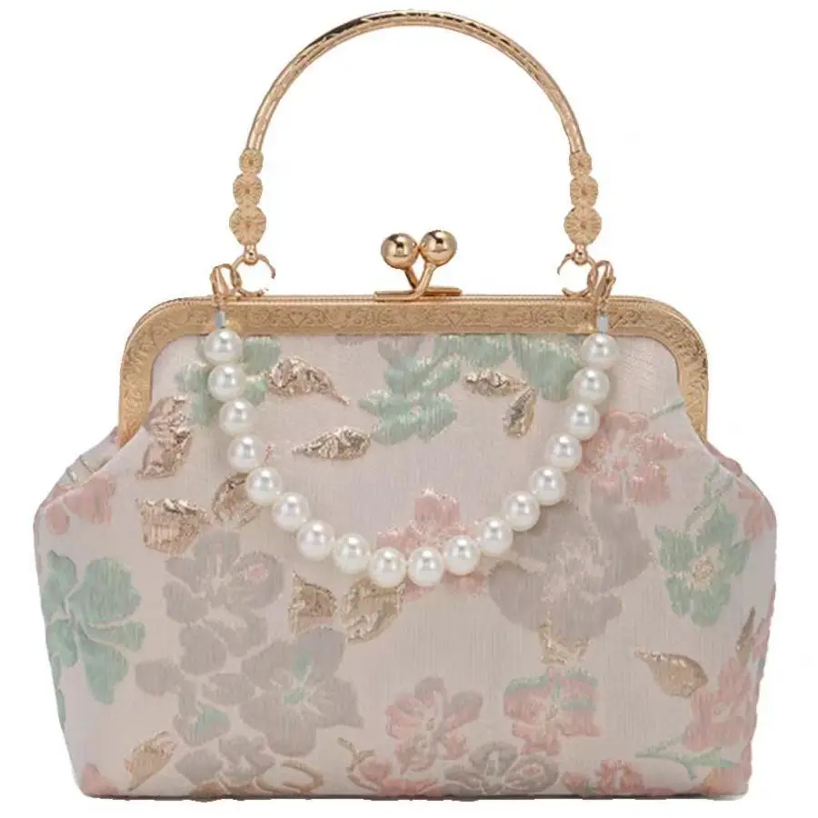 Beading Pink Hollow Out Flowers Bag Bags Vintage Fashion Wedding Style Designer Bag Women's Handbags Purses Women Top Hand Bags
Beading Pink Hollow Out Flowers Bag Bags Vintage Fashion Wedding Style Designer Bag Women's Handbags Purses Women Top Hand Bags