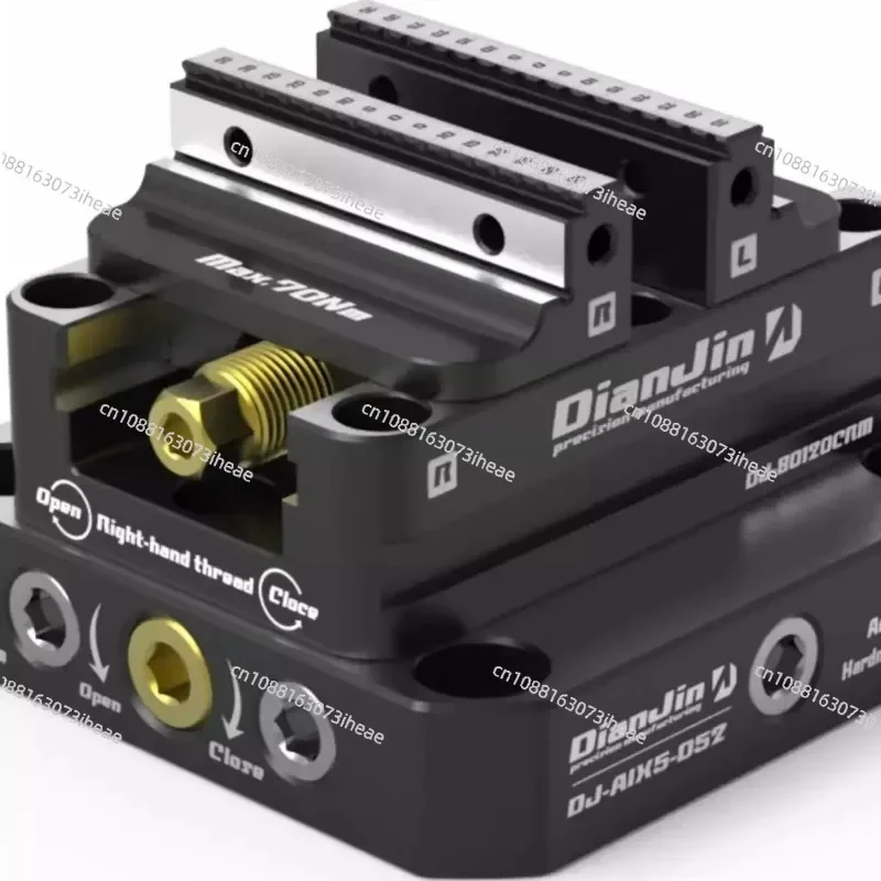 4-5 Axis Fixture Self-centering Vise Positive Paired with Zero Point Quick Change Four Axis L-block Bridge Board DJ-6080H D52
4-5 Axis Fixture Self-centering Vise Positive Paired with Zero Point Quick Change Four Axis L-block Bridge Board DJ-6080H D52