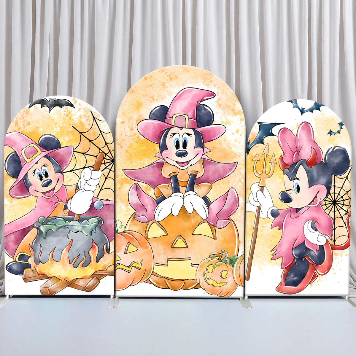 TB Minnie Halloween Pumpkin Arch Backdrop Cover Celebrate Dress Up Party Custom Photography Background Decor Elastic Fabric
TB Minnie Halloween Pumpkin Arch Backdrop Cover Celebrate Dress Up Party Custom Photography Background Decor Elastic Fabric