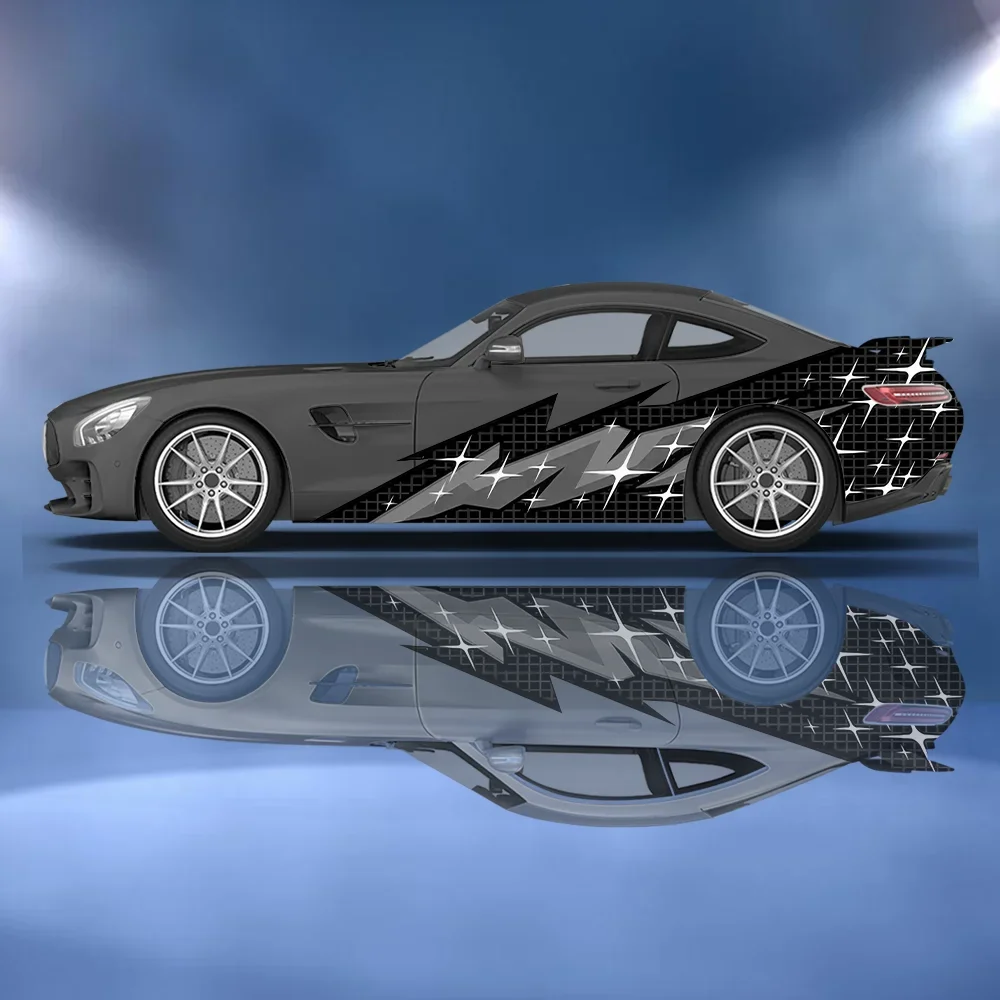 Sparkling Star Cool Abstract Car Vinyl Wraps Decal Self-adhesive PVC Sticker Suitable for Trucks SUV Decor Auto Accessories 
Sparkling Star Cool Abstract Car Vinyl Wraps Decal Self-adhesive PVC Sticker Suitable for Trucks SUV Decor Auto Accessories