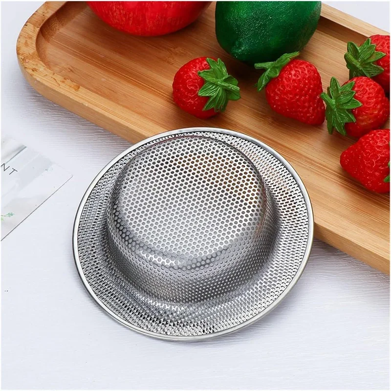 2Pcs Stainless Steel Sink Strainer Basket, Durable Kitchen Drain Filter to Catch Food Debris & Prevent Clogs
2Pcs Stainless Steel Sink Strainer Basket, Durable Kitchen Drain Filter to Catch Food Debris & Prevent Clogs