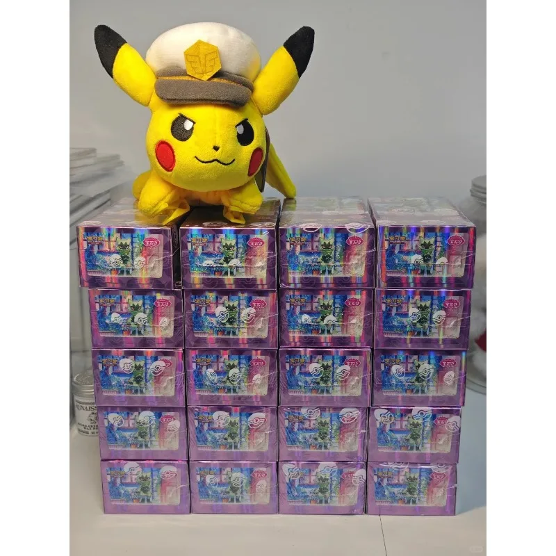Pokémon TCG Gem Pack Vol.5 Official Simplified Chinese Card Box Pikachu Collectible Cards Original Sealed
Pokémon TCG Gem Pack Vol.5 Official Simplified Chinese Card Box Pikachu Collectible Cards Original Sealed