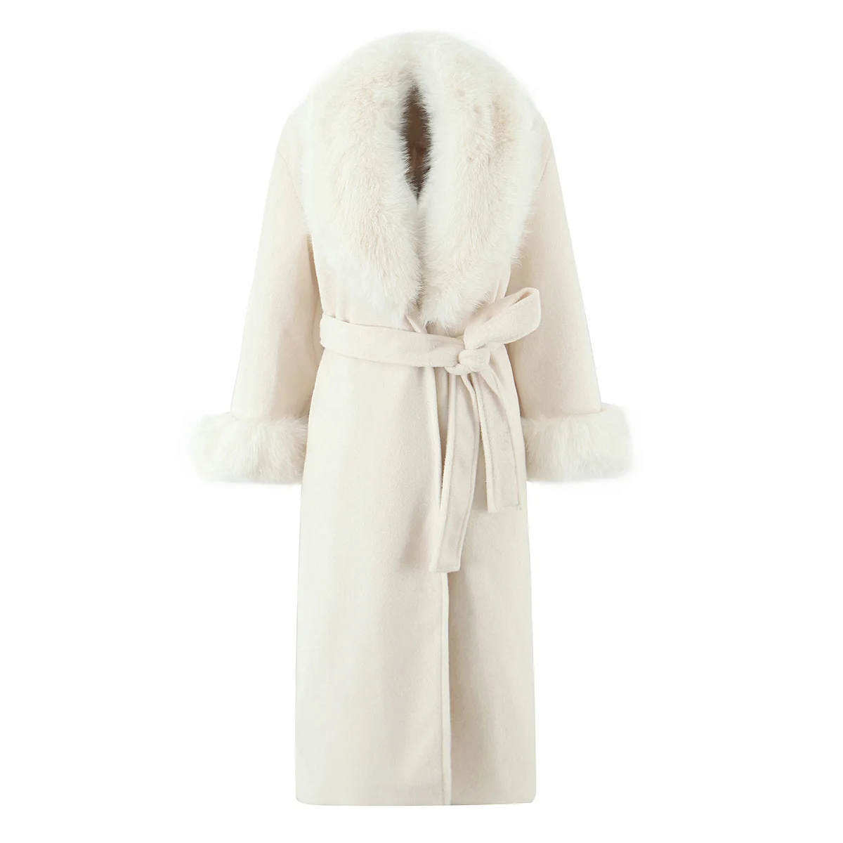 Women's Coat With Large Fur Collar, Slim Fit, Waist-cinching, Slimming And long Style Fashion Women Coats 2026 New VH8B
Women's Coat With Large Fur Collar, Slim Fit, Waist-cinching, Slimming And long Style Fashion Women Coats 2026 New VH8B
