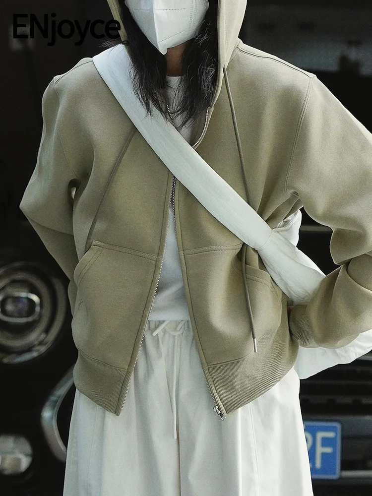 2024 Spring Women Casual Air Cotton Zipper Hoodies Sweatshirt Korean Fashion Sports Hooded Sweater Loose Cardigan Coats
2024 Spring Women Casual Air Cotton Zipper Hoodies Sweatshirt Korean Fashion Sports Hooded Sweater Loose Cardigan Coats