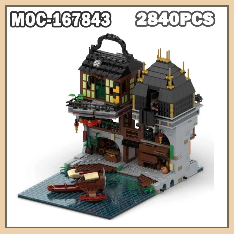 MOC-167843 MOC Ninjago City Building Blocks Creative Gifts Bricks Compatible Birthday Toys Gifts 2840PCS
MOC-167843 MOC Ninjago City Building Blocks Creative Gifts Bricks Compatible Birthday Toys Gifts 2840PCS