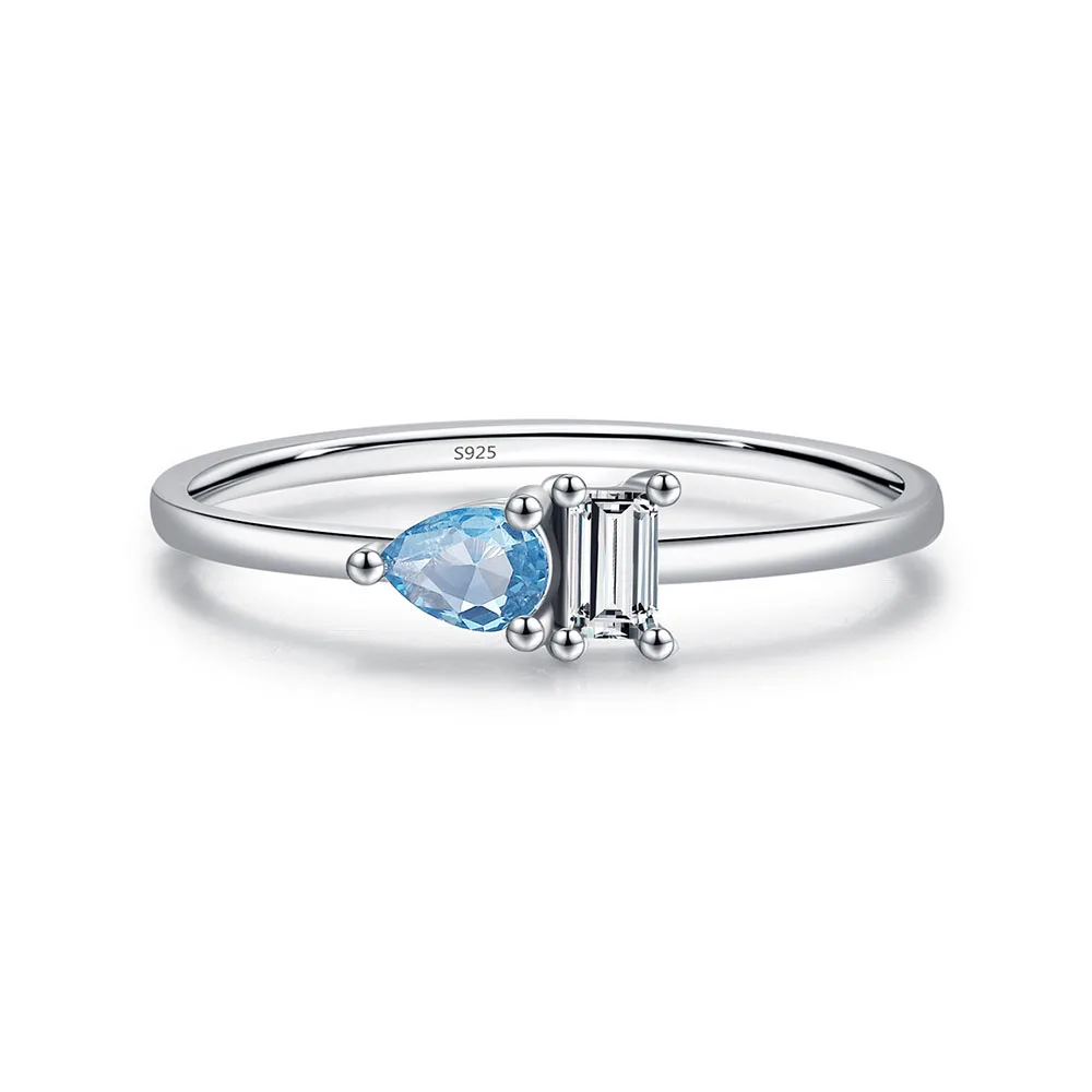 Apexelle Brand Trendy Jewelry 925 Sterling Silver Rings Blue Water Drop Splicing Rectangle Shining Zircon Ring For Women Jewelry
Apexelle Brand Trendy Jewelry 925 Sterling Silver Rings Blue Water Drop Splicing Rectangle Shining Zircon Ring For Women Jewelry