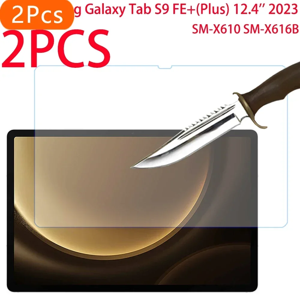 2PCS For Samsung Galaxy Tab S9 FE+ Plus 12.4 inch 2023 Tempered Glass Screen Protector SM-X610 X616B Protective Film Fit Screen
2PCS For Samsung Galaxy Tab S9 FE+ Plus 12.4 inch 2023 Tempered Glass Screen Protector SM-X610 X616B Protective Film Fit Screen