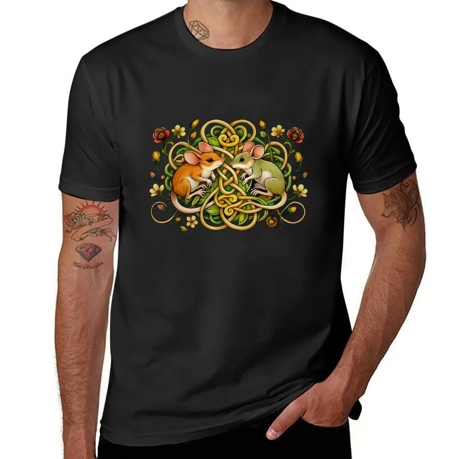 Two cute wood mice and knotwork T-Shirt customizeds kawaii clothes anime clothes shirts graphic tees mens workout shirts
Two cute wood mice and knotwork T-Shirt customizeds kawaii clothes anime clothes shirts graphic tees mens workout shirts