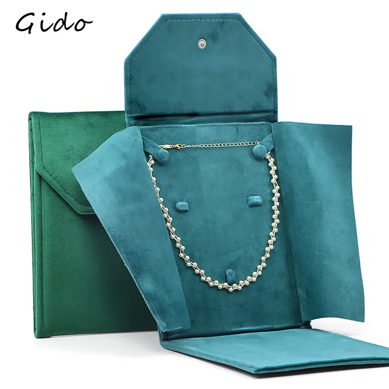 Роскошный бархатный органайзер для ювелирных изделий для жемчужного ожерелья, нефритовый кулон, портативный дорожный футляр с застежкой, оптовая продажа
Роскошный бархатный органайзер для ювелирных изделий для жемчужного ожерелья, нефритовый кулон, портативный дорожный футляр с застежкой, оптовая продажа