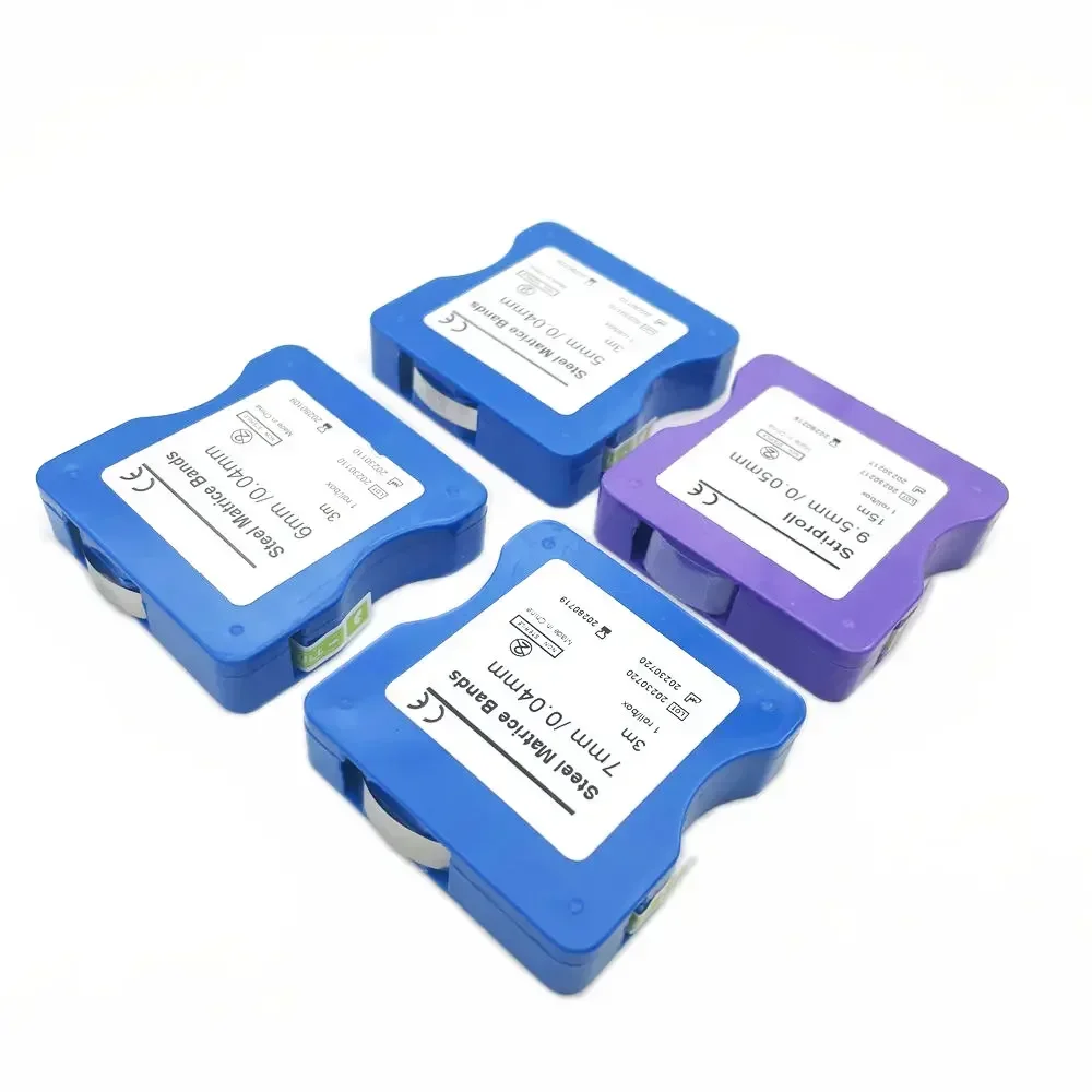 Dental Matrix Strip Dental Stainless Steel/Resin Film Restoration Light Cured Resin Clear Matrix Bands 5mm/6mm/7mm Width
Dental Matrix Strip Dental Stainless Steel/Resin Film Restoration Light Cured Resin Clear Matrix Bands 5mm/6mm/7mm Width