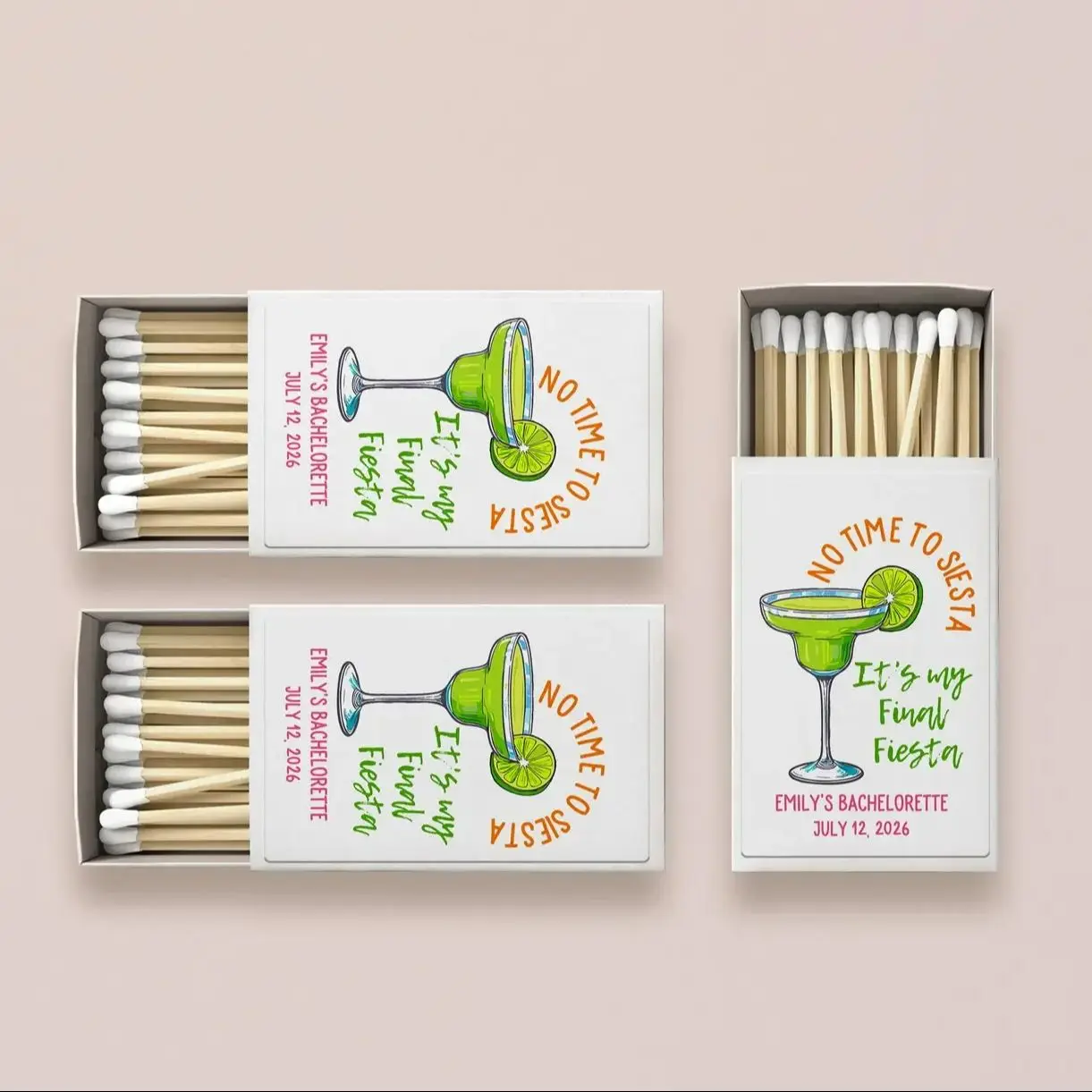 Mexico Group Tequila Cocktails Matchboxes/Final Fiesta Matchbooks/Custom Bachelorette Party Matchbox Decorations/Personalized
Mexico Group Tequila Cocktails Matchboxes/Final Fiesta Matchbooks/Custom Bachelorette Party Matchbox Decorations/Personalized
