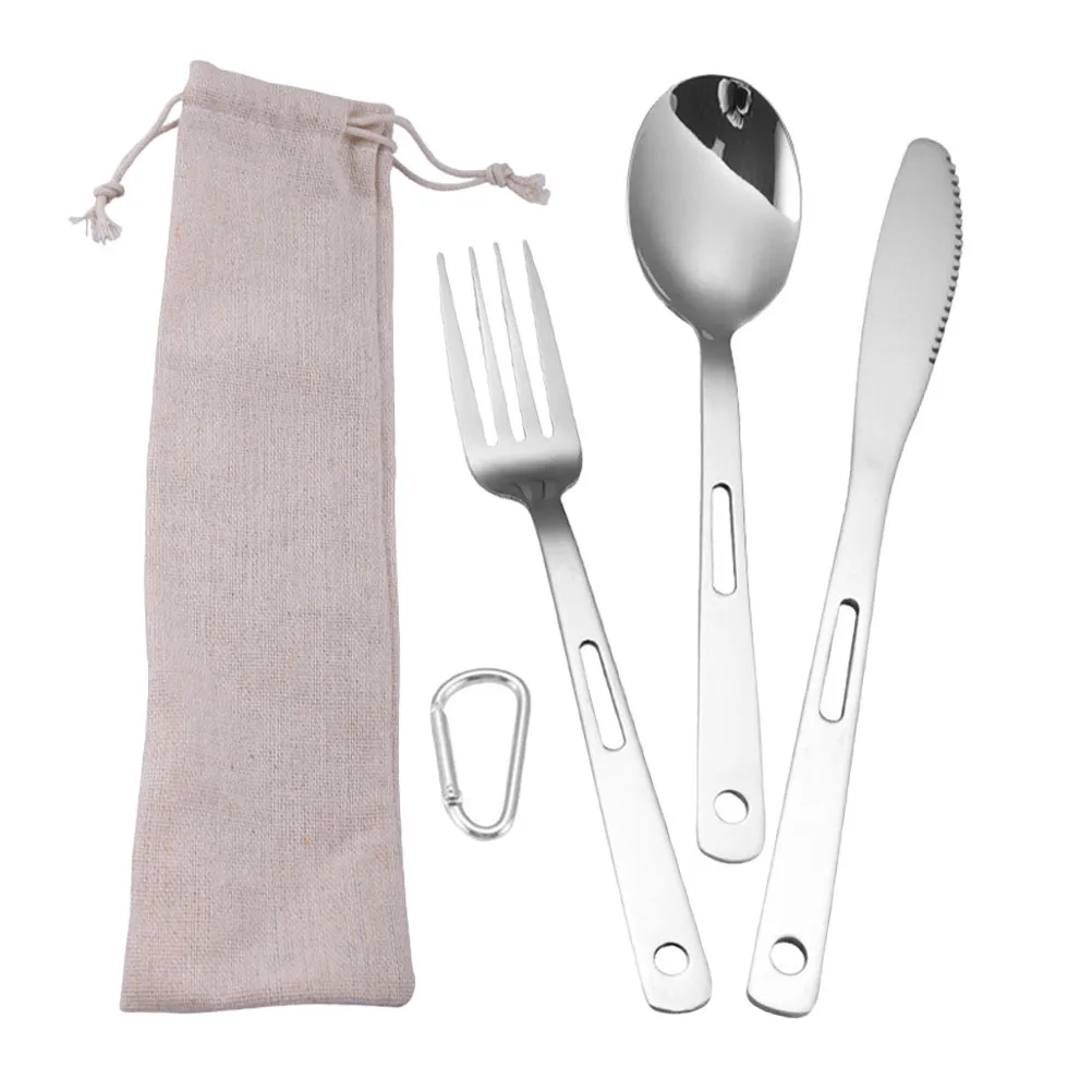1Set Travel Cutlery Set Stainless Steel Camping Flatware Compact Convenient for Outdoor Use Hiking Fishing Camping
1Set Travel Cutlery Set Stainless Steel Camping Flatware Compact Convenient for Outdoor Use Hiking Fishing Camping