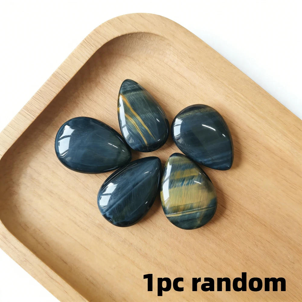 Natural Yellow Blue Tiger Eye Water Drop for Meditation Home Decor Lucky Gift Healing Crystal Energy Stone
Natural Yellow Blue Tiger Eye Water Drop for Meditation Home Decor Lucky Gift Healing Crystal Energy Stone
