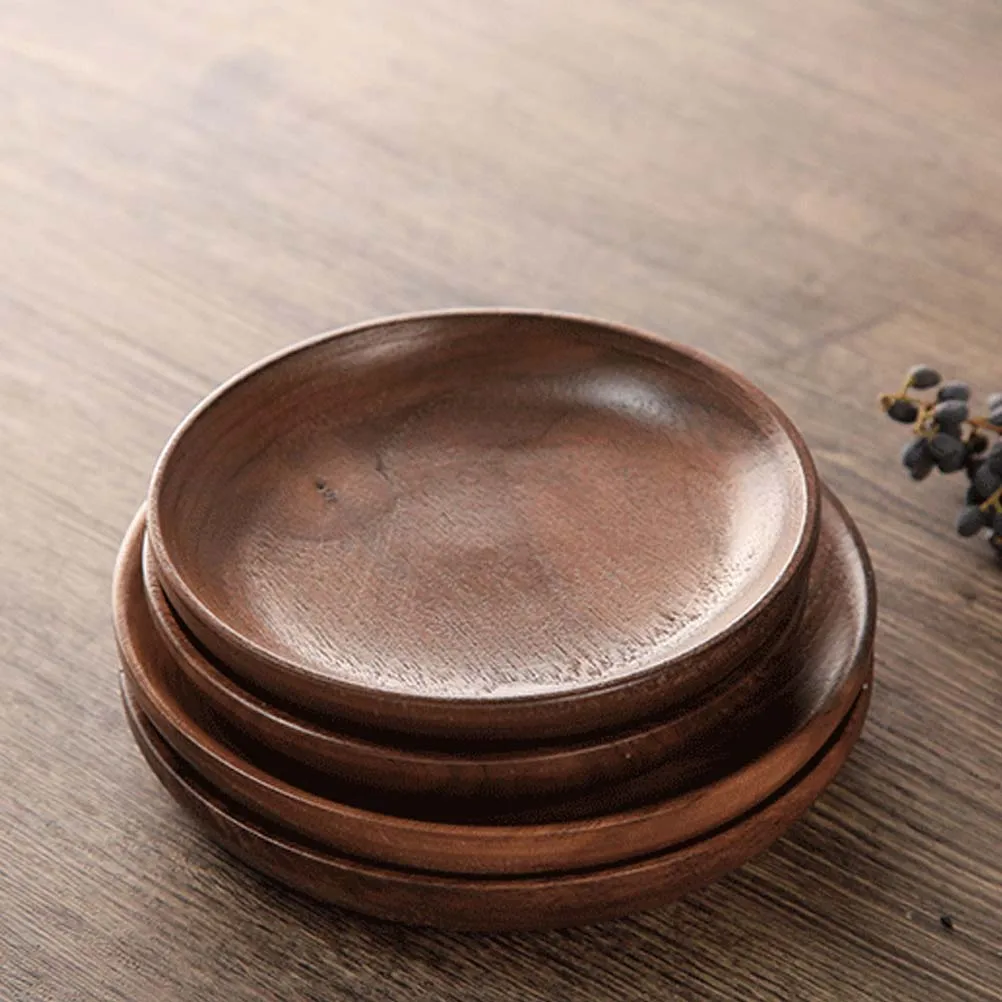 1 pc Japanese Style Round Wood Serving Plate Walnut Tray For Cheese Appetizers Decorative Dinnerware
1 pc Japanese Style Round Wood Serving Plate Walnut Tray For Cheese Appetizers Decorative Dinnerware