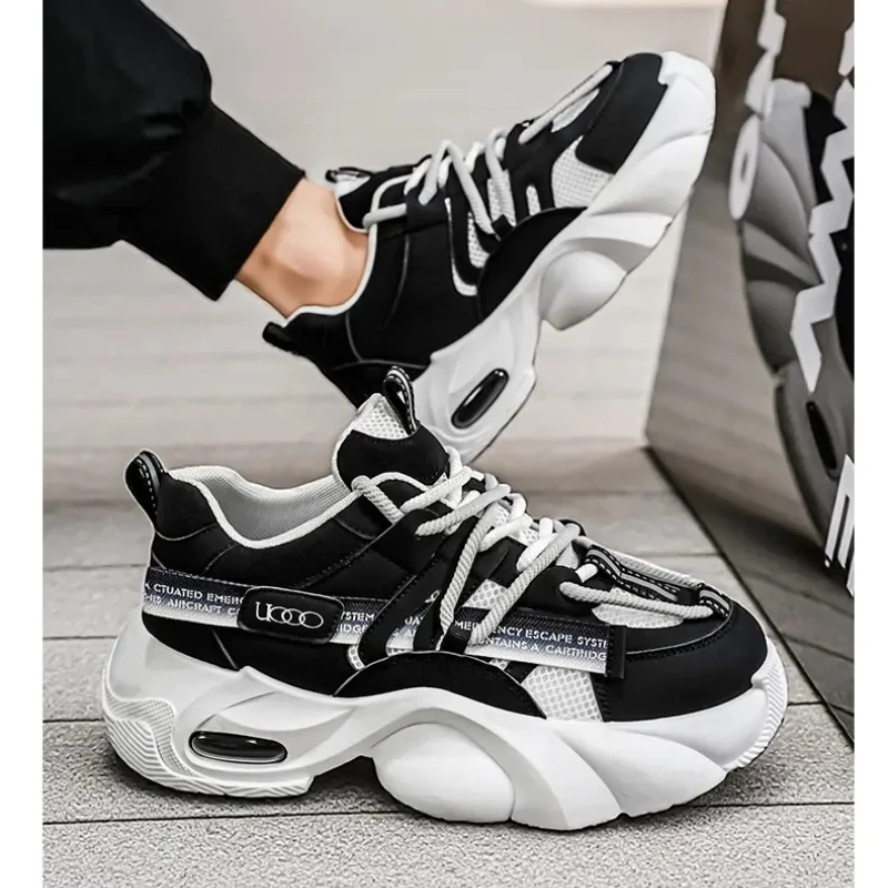 Men's comfortable, fashionable, versatile spring and summer new casual sports air cushion dad shoes
Men's comfortable, fashionable, versatile spring and summer new casual sports air cushion dad shoes