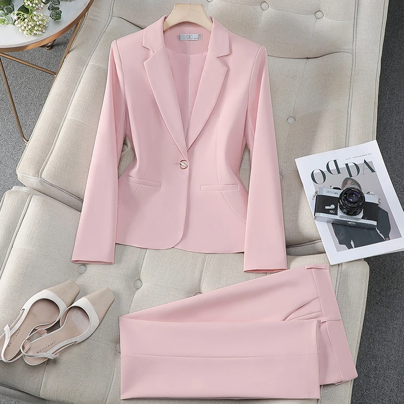 Весенний темпераментный пиджак, женский наряд с одной пряжкой, куртка с длинными рукавами + прямые длинные брюки, женский комплект из двух предметов JJ1076
Весенний темпераментный пиджак, женский наряд с одной пряжкой, куртка с длинными рукавами + прямые длинные брюки, женский комплект из двух предметов JJ1076