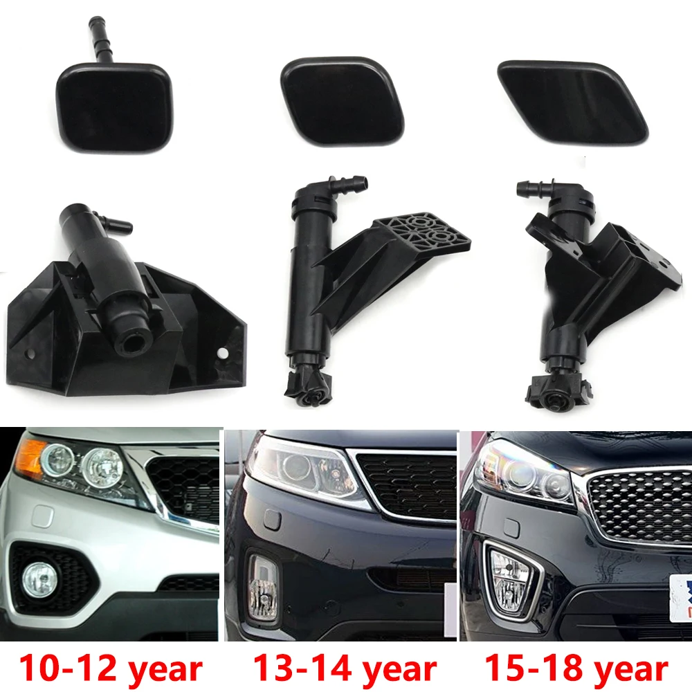 Car Front Bumper Headlamp HeadLight Washer Cylinder Actuator Jet Sprayer Nozzle Clean Cover Cap For Kia Sorento 2009-2018
Car Front Bumper Headlamp HeadLight Washer Cylinder Actuator Jet Sprayer Nozzle Clean Cover Cap For Kia Sorento 2009-2018